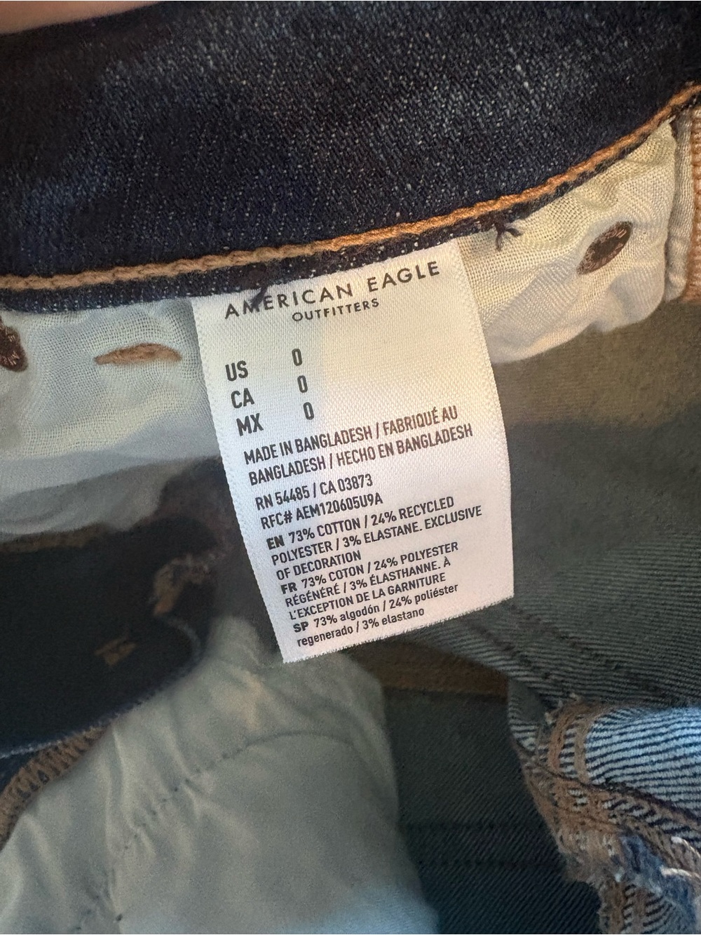American Eagle Outfitters Dark Indigo “Dream shorts” - Picture 4 of 4